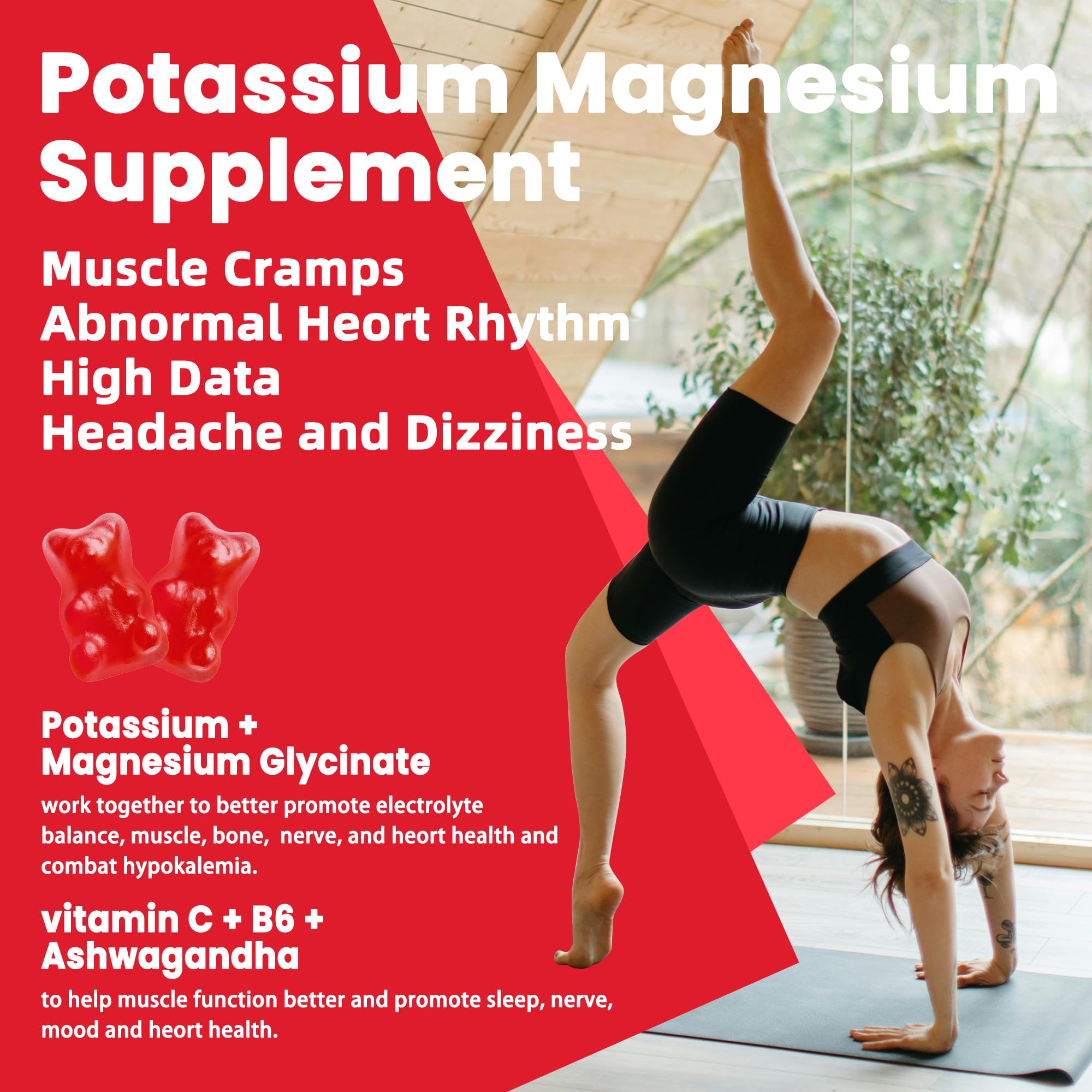 Ingrédients oméga-3 Pets Purest Potassium Magnésium, illustration des composants.