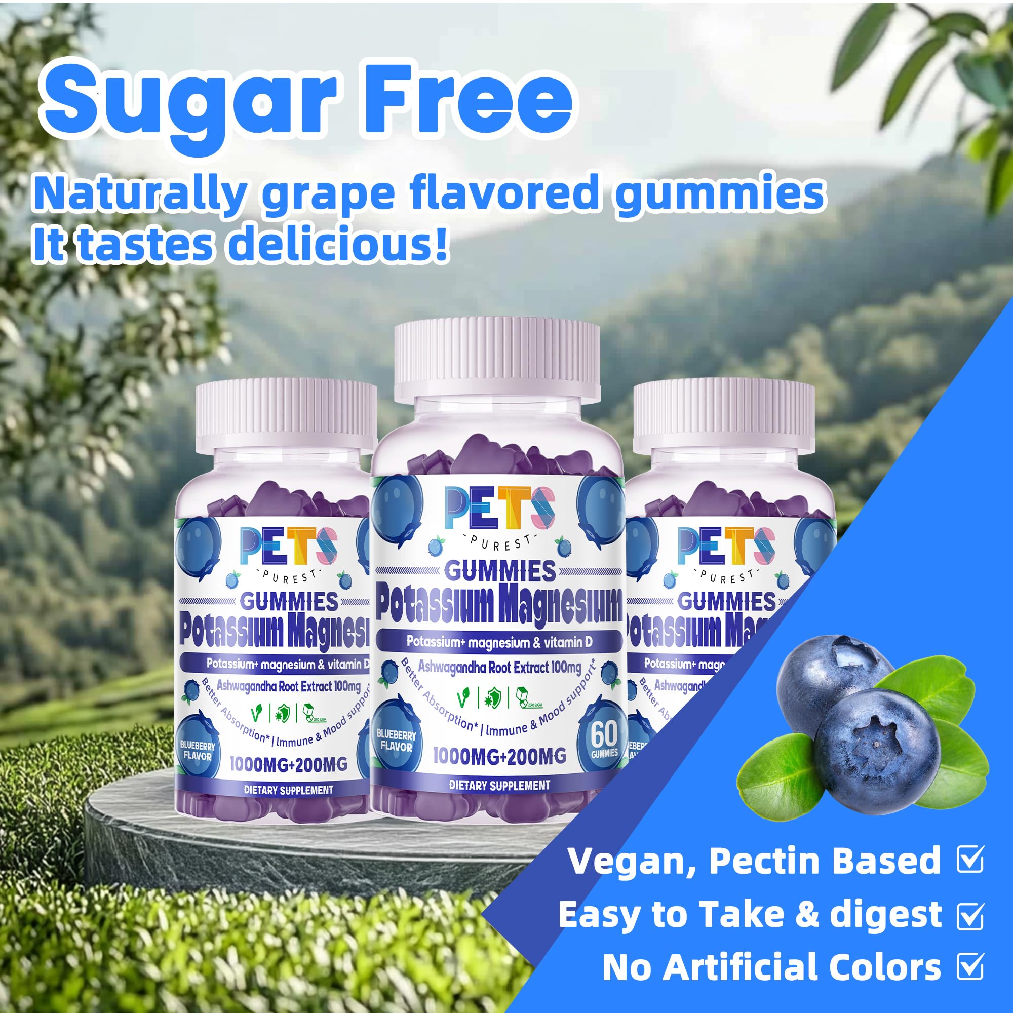 Gummies Pets Purest texture gélifiée – plaisir quotidien sans effort.