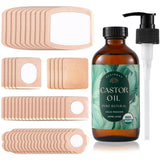 Patchs huile de ricin Pexihoap: emballage pratique pour routine soin.