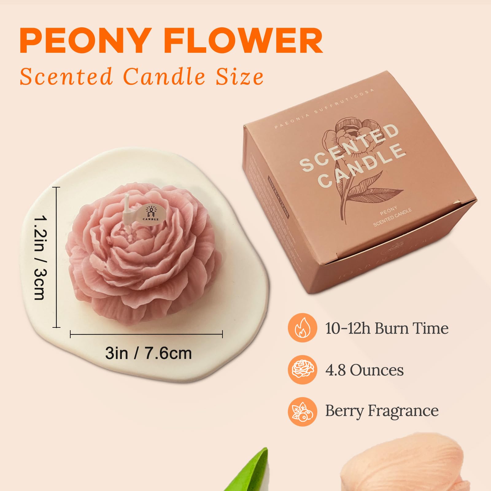 Peytanger Bougie cadeau Noël, choix attentionné pour un proche.