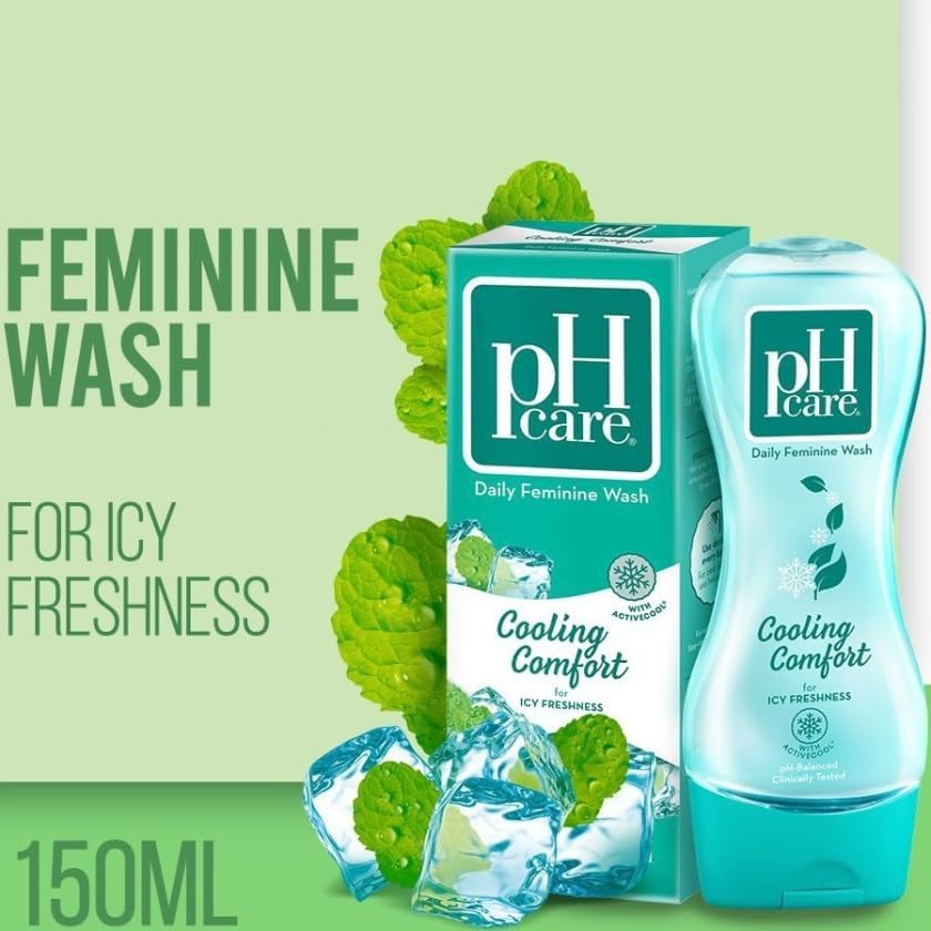 pH care emballage 150 ml pratique et compact.
