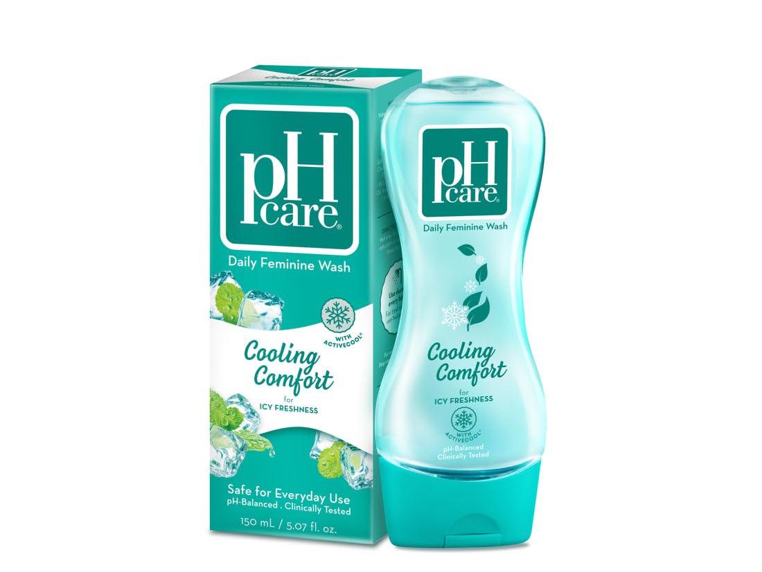 pH care texture crèmeuse pour une sensation rafraîchissante discrète.