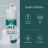 Ph-D Feminine Health sans parabènes: protection douce pour la peau.