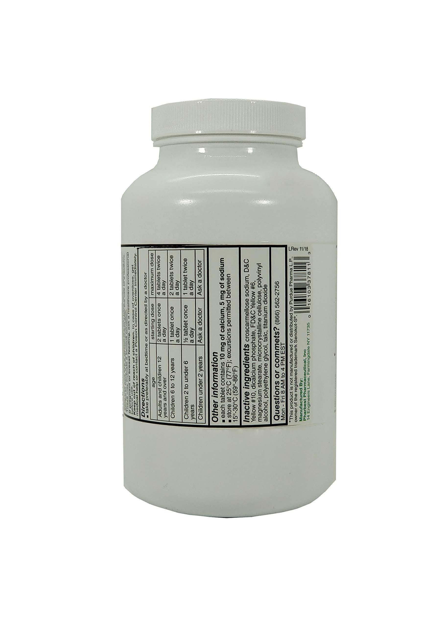 PHARBEST Senna Plus — tablettes compactes faciles à prendre et stockables.