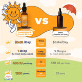 PHARGOODS+ Gouttes D3 Bébé Utilisation Goutte: dosage simple et rapide.