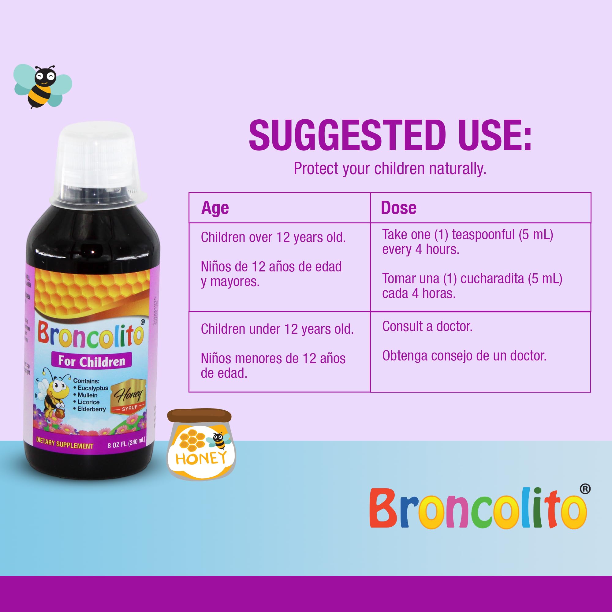 PHARMADEL Broncolito – eucalyptus-feuilles-sirop: arôme frais et naturel