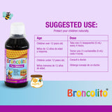 PHARMADEL Broncolito – eucalyptus-feuilles-sirop: arôme frais et naturel
