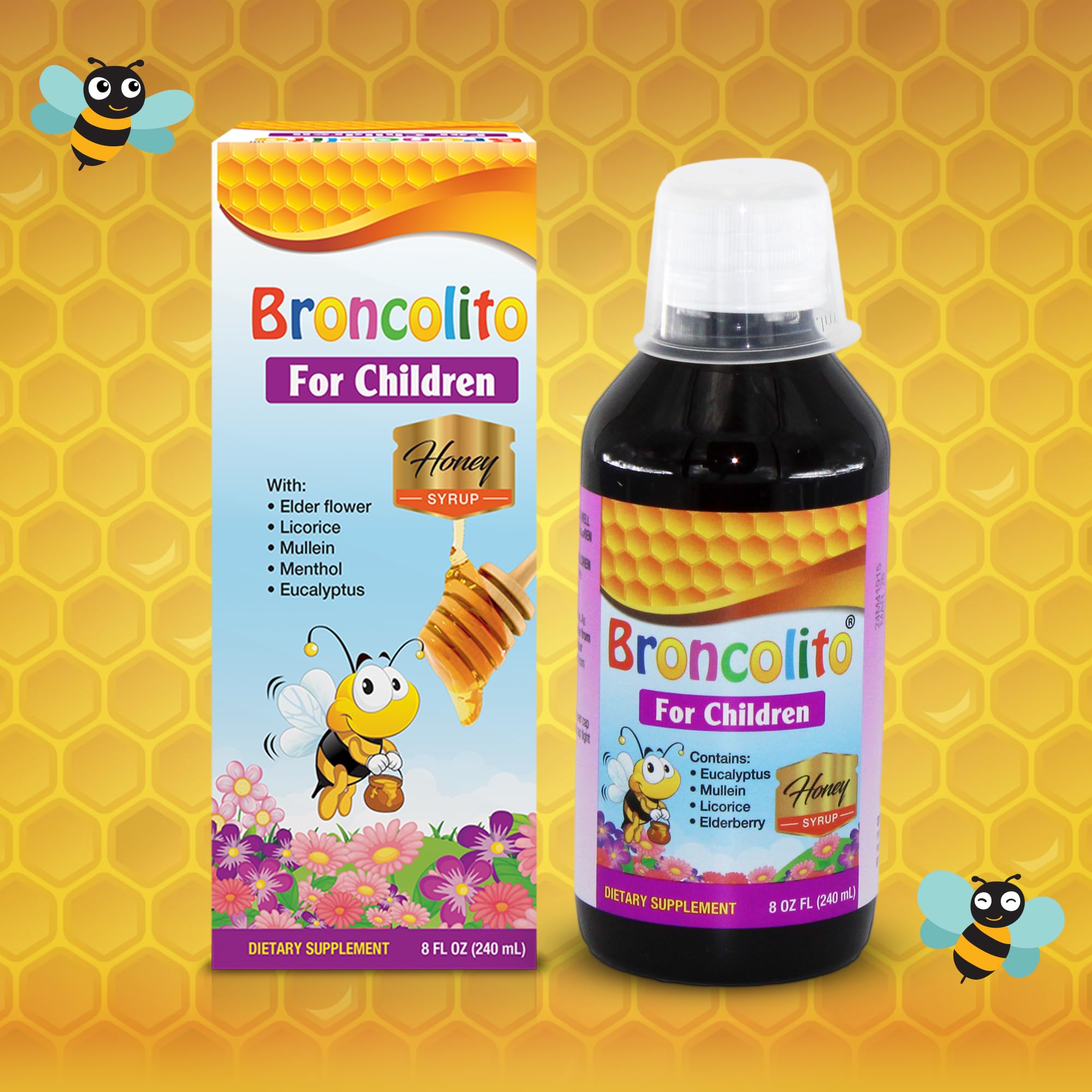 PHARMADEL Broncolito – réglisse-sirop: saveur naturelle adaptée aux enfants