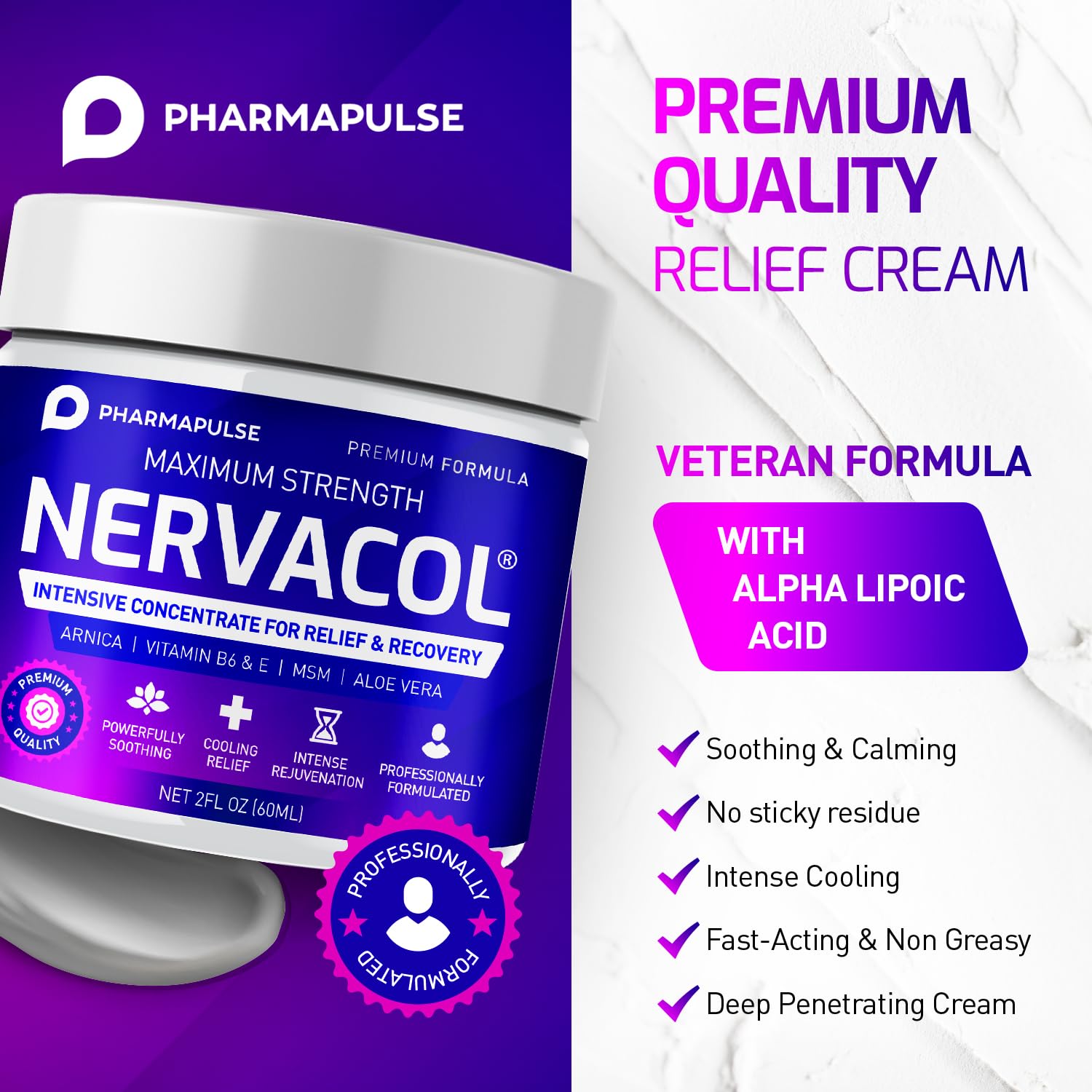 Pharmapulse Crème Neuropathie – pieds, confort ciblé et hydratation durable
