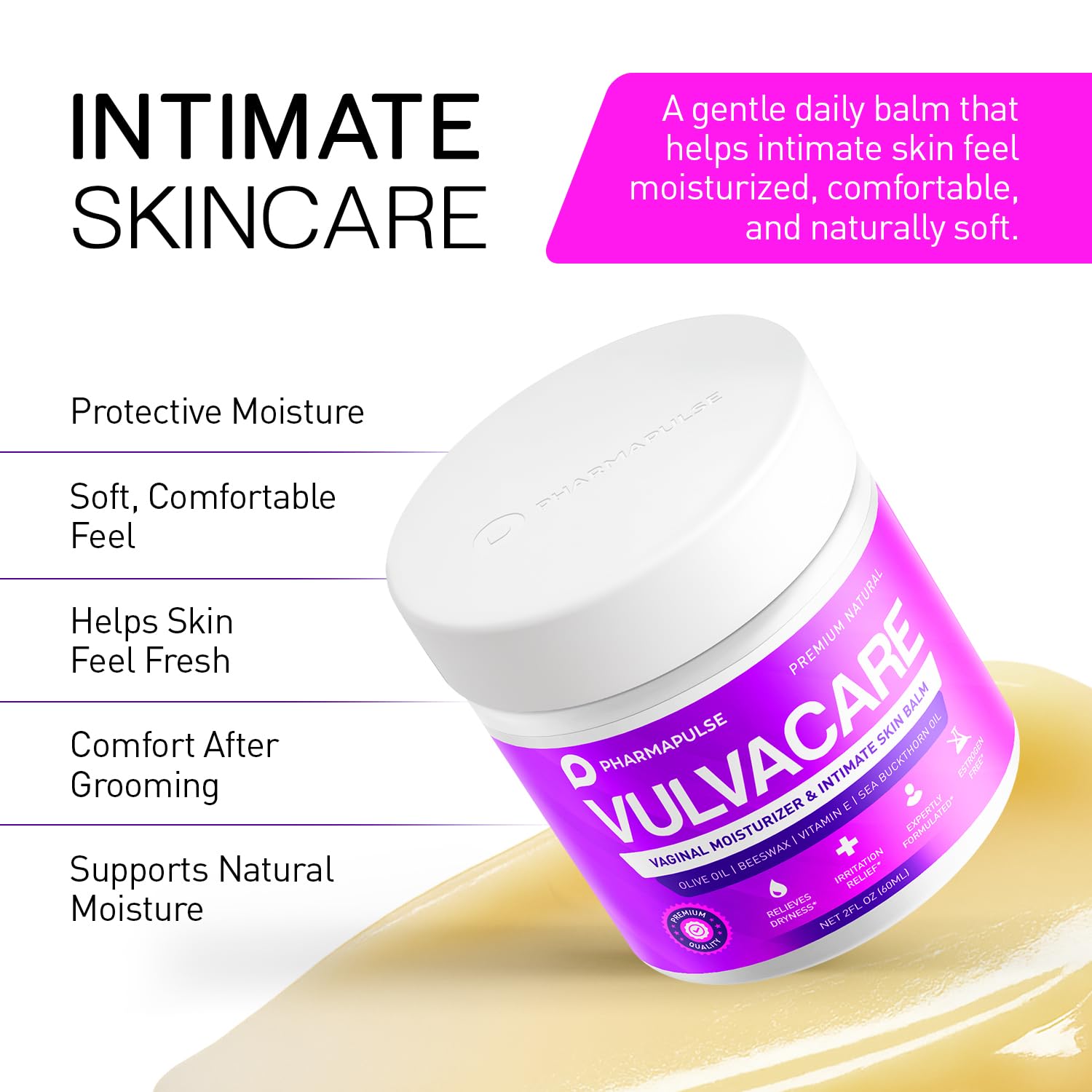 Pharmapulse ingrédients naturels – formulation sans hormones.