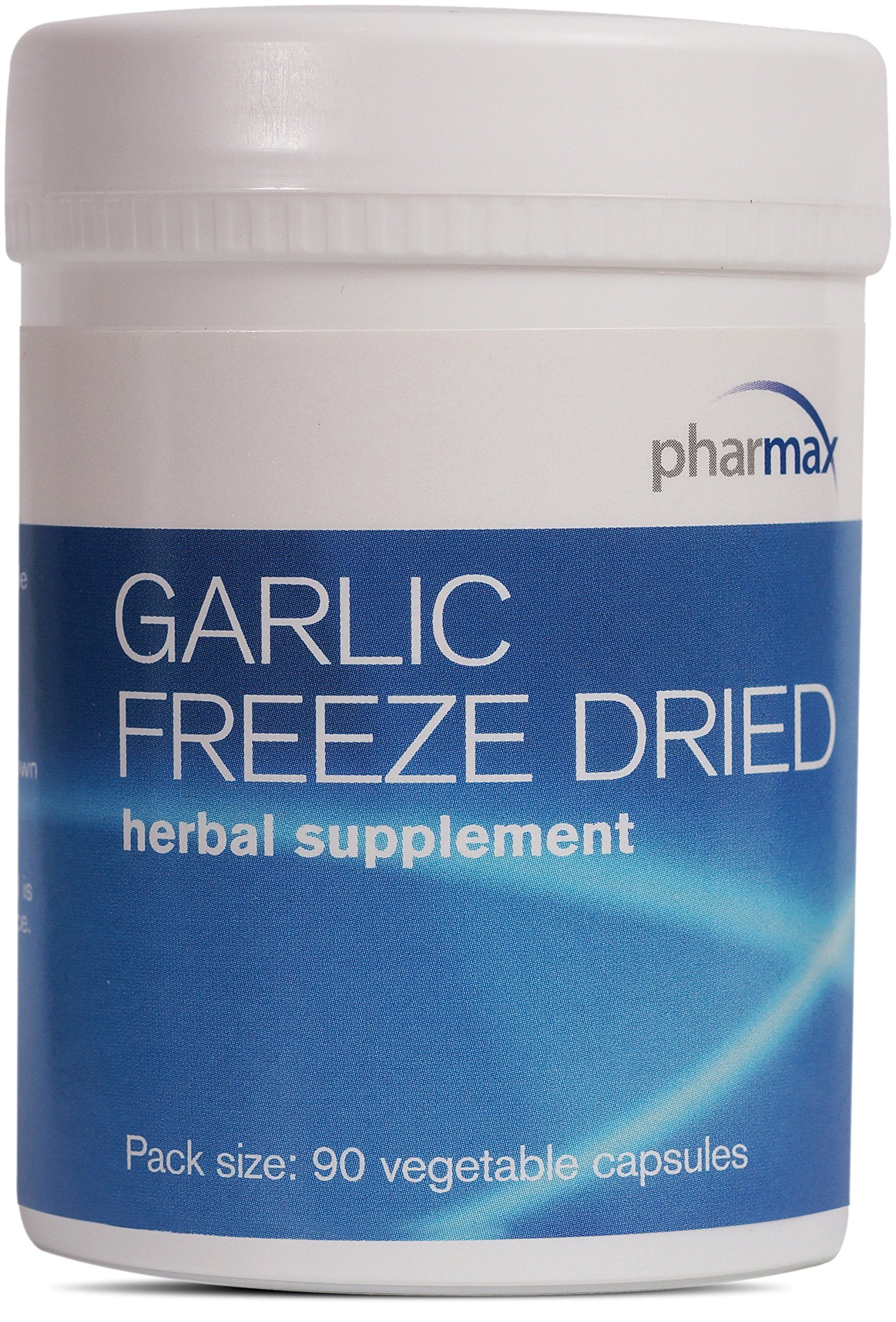 Pharmax ail séché en capsules, soutien quotidien des compléments.