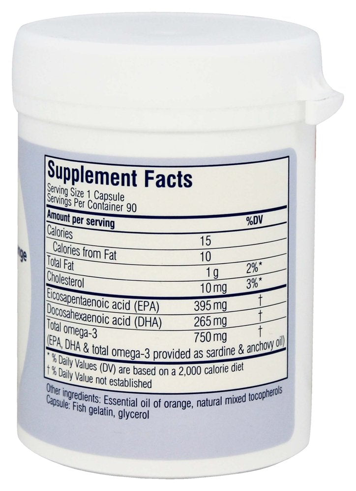 Pharmax Ultra EPA/DHA: etiquette-detail montrant les nutriments et usages potentiels.