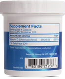 Pharmax vitamine D 5000 IU – capsules, contribution au maintien des os.