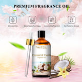 PHATOIL Coco Vanille – Bouteille-verre avec pipette pratique pour dosage précis.