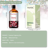 PHATOIL Huile cerise – Ambiance yoga relaxante pour aider à la concentration.