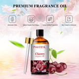 PHATOIL Huile cerise – Boîte cadeau élégante pour découvrir l’aromathérapie et le parfum fruité.