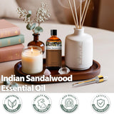 PHATOIL huile essentielle santal indien — massage corps avec dilution adaptée