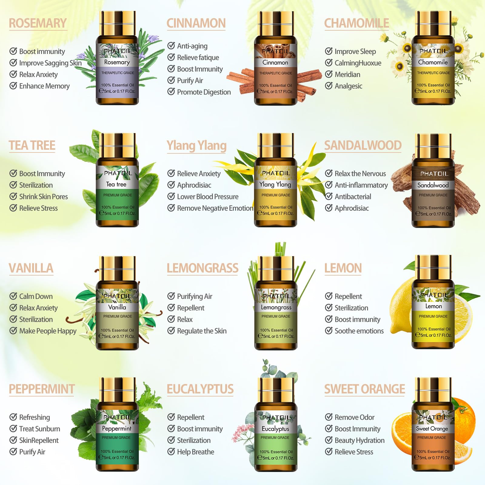 PHATOIL huile essentielle lavande pure en flacon 5ml idéal pour détente