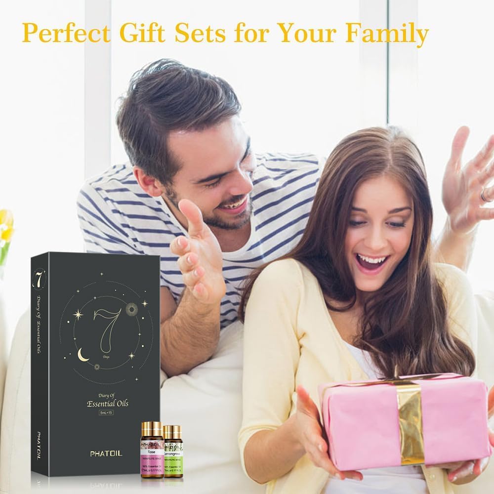 PHATOIL coffret pratique : tester plusieurs senteurs et trouver son favori.