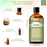 PHATOIL Vanille DIY bougie parfumée, ambiance chaleureuse