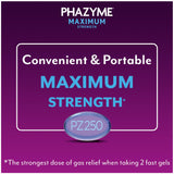 Blister détachable pratique pour emporter Phazyme en voyage