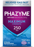 Phazyme gélules force maximale, bouteille ouverte, prise rapide et pratique.