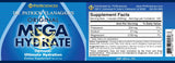 Détail poudre Mega Hydrate Phi Sciences, grain fin pour dissolution rapide.
