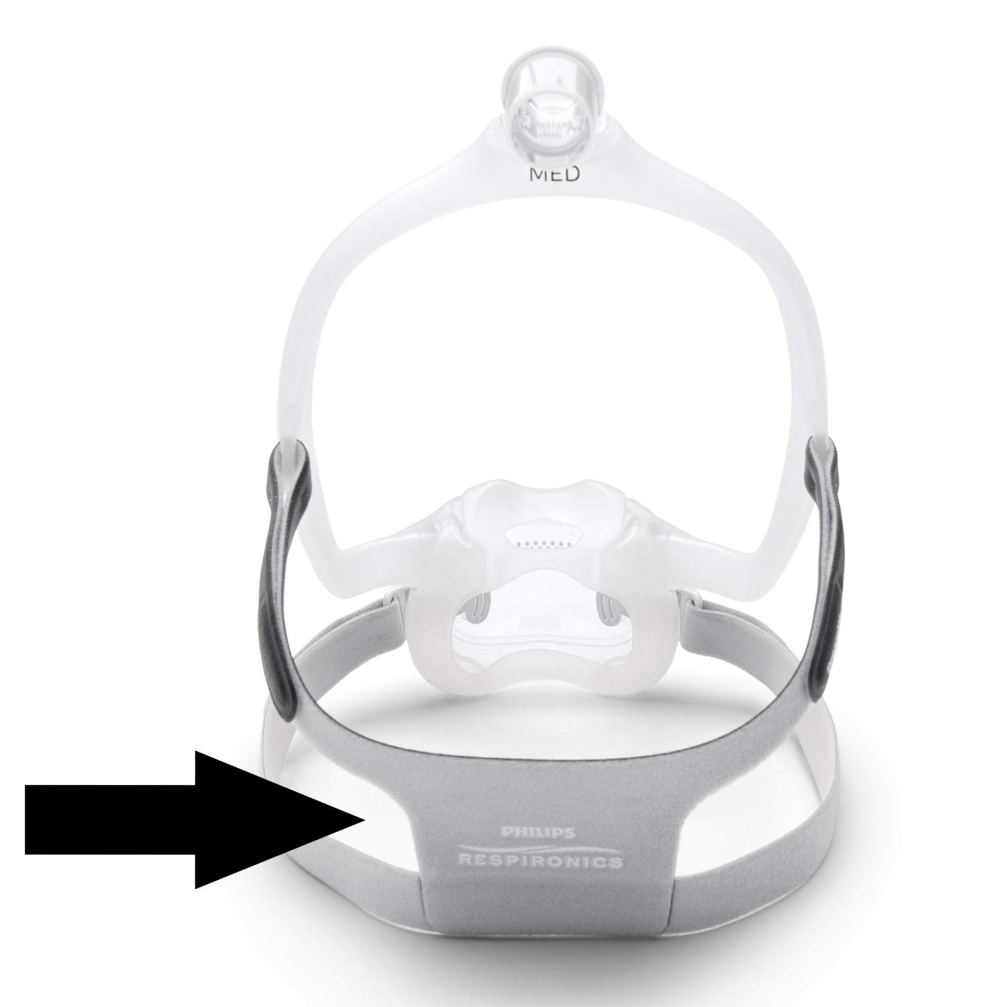 PHILIPS DreamWear harnais - sangles réglables pour un maintien personnalisé.