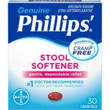 Phillips' adoucisseur de selles – bouteille de gélules liquides, facile à intégrer au quotidien.