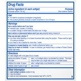 Étiquette informative sur Phillips' – informations claires pour le dosage et l'utilisation.