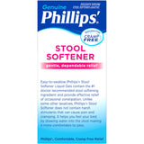 Texture gel-liquide douce, Phillips' adoucisseur de selles, ingestion simple.