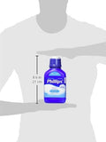 Présentation dans une armoire médicale avec Phillips' Milk of Magnesia.