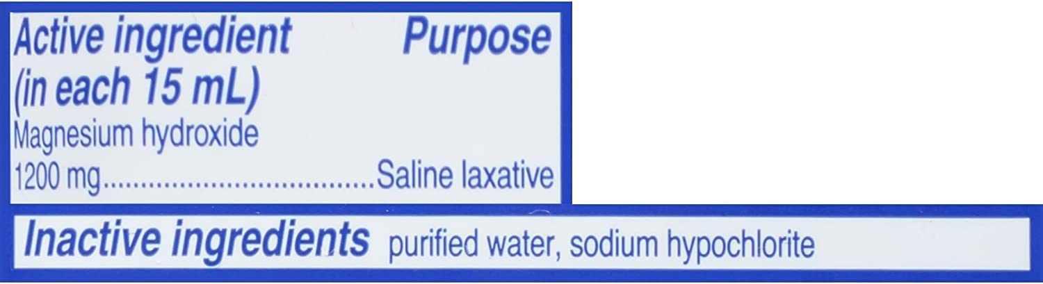 Phillips' Milk of Magnesia flacon menthe fraîche – fraîcheur et action douce.