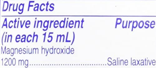 Lot de 4 Phillips' Milk of Magnesia, solution pratique pour l'armoire pharmacie.