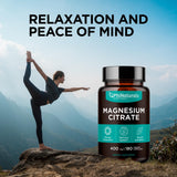 PhiNaturals capsules petites Magnesium citrate — format discret pour le quotidien