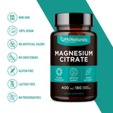 PhiNaturals énergie et détente Magnesium citrate — usage quotidien possible