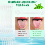 Phoncoo gratte-langue double-face lisse et dentée pour un nettoyage en douceur.