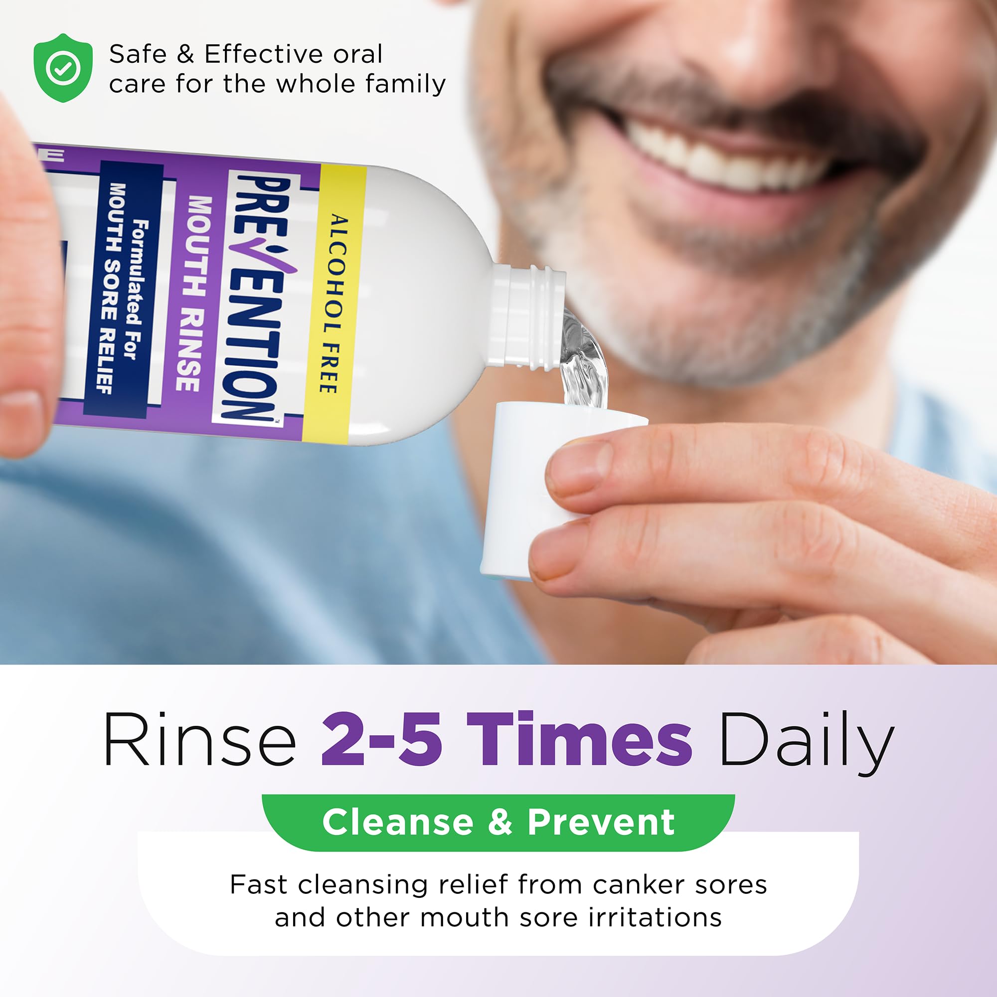 Routine quotidienne PHS Brands – rinçage 3 à 5 fois pour prévenir irritations
