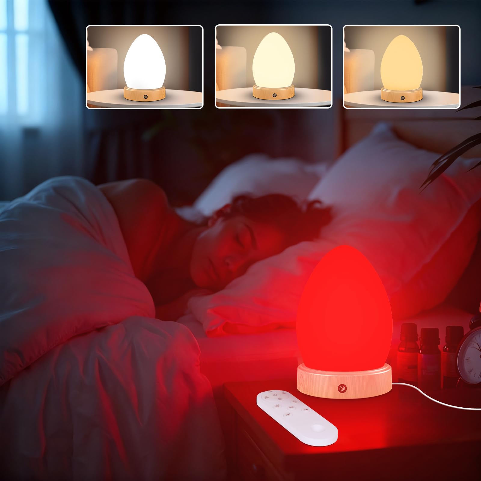 Phylosal lampe rouge 670nm pour sommeil sans lumière bleue