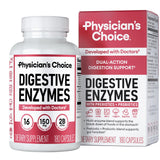 Physician's CHOICE: bouteille d'enzymes digestives prête après le repas, soutien digestif potentiel.