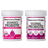 Physician's CHOICE duo féminin, emballage clair favorisant l'équilibre intime potentiel.