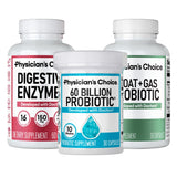 Gut Guardian de Physician's CHOICE, flacon, soutien quotidien pour la digestion et le confort.