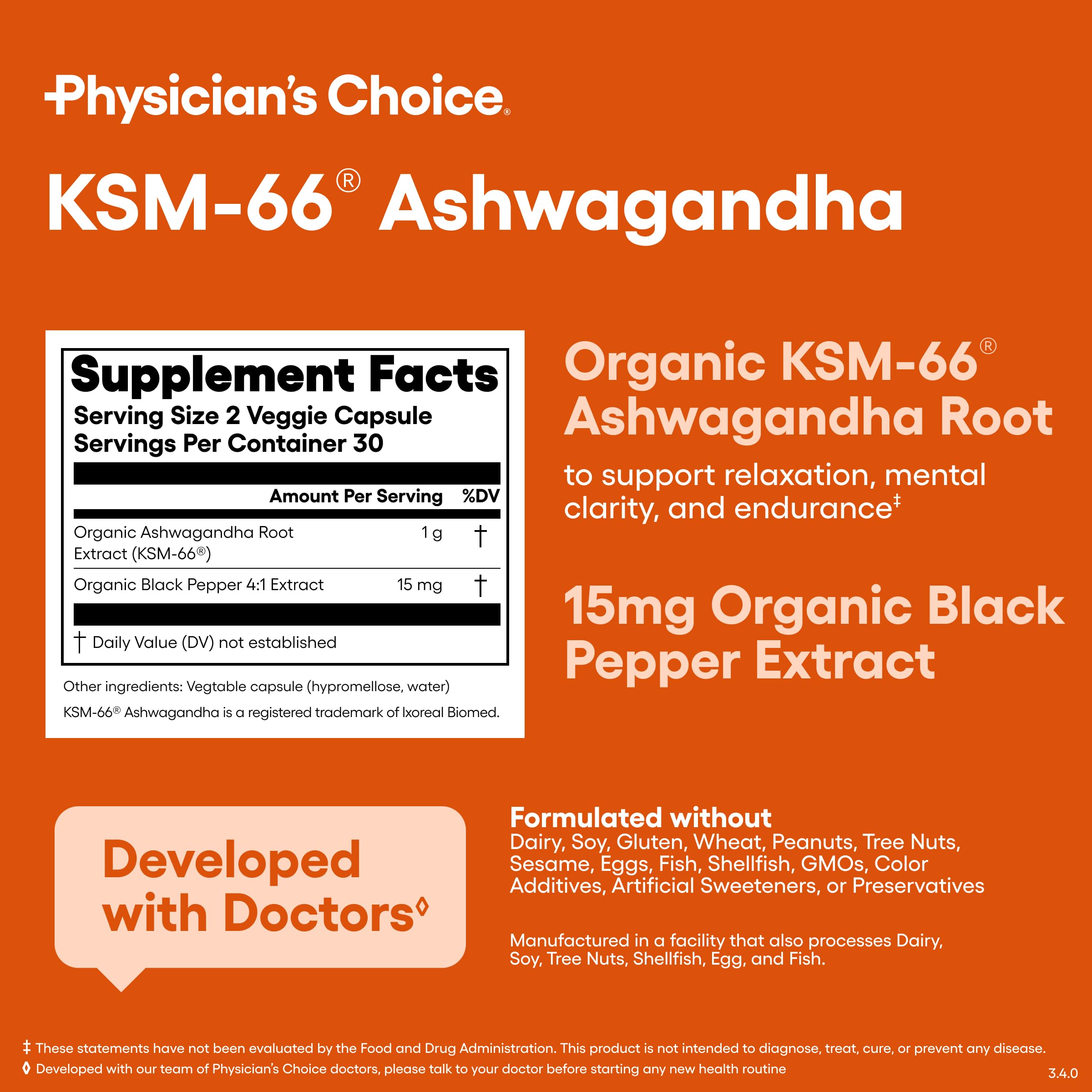 Physician's CHSM-66, rituel quotidien pour un soutien adaptatif.