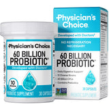 Physician's CHOICE Probiotiques 60 Milliards – bouteille pratique pour la digestion quotidienne.