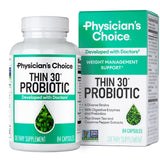 Physician's CHOICE Probiotiques: bouteille capsimax thé vert, soutien potentiel à la gestion du poids.