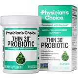 Physician's CHOICE Probiotiques – bouteille montrant le flacon pour soutenir la gestion du poids au quotidien