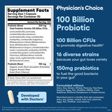 Physician's CHOICE Utilisation quotidienne, capsules faciles à prendre.