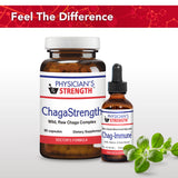 Physician's Strength Chag-Immune: utilisation quotidienne en gouttes sous la langue ou dans une boisson.