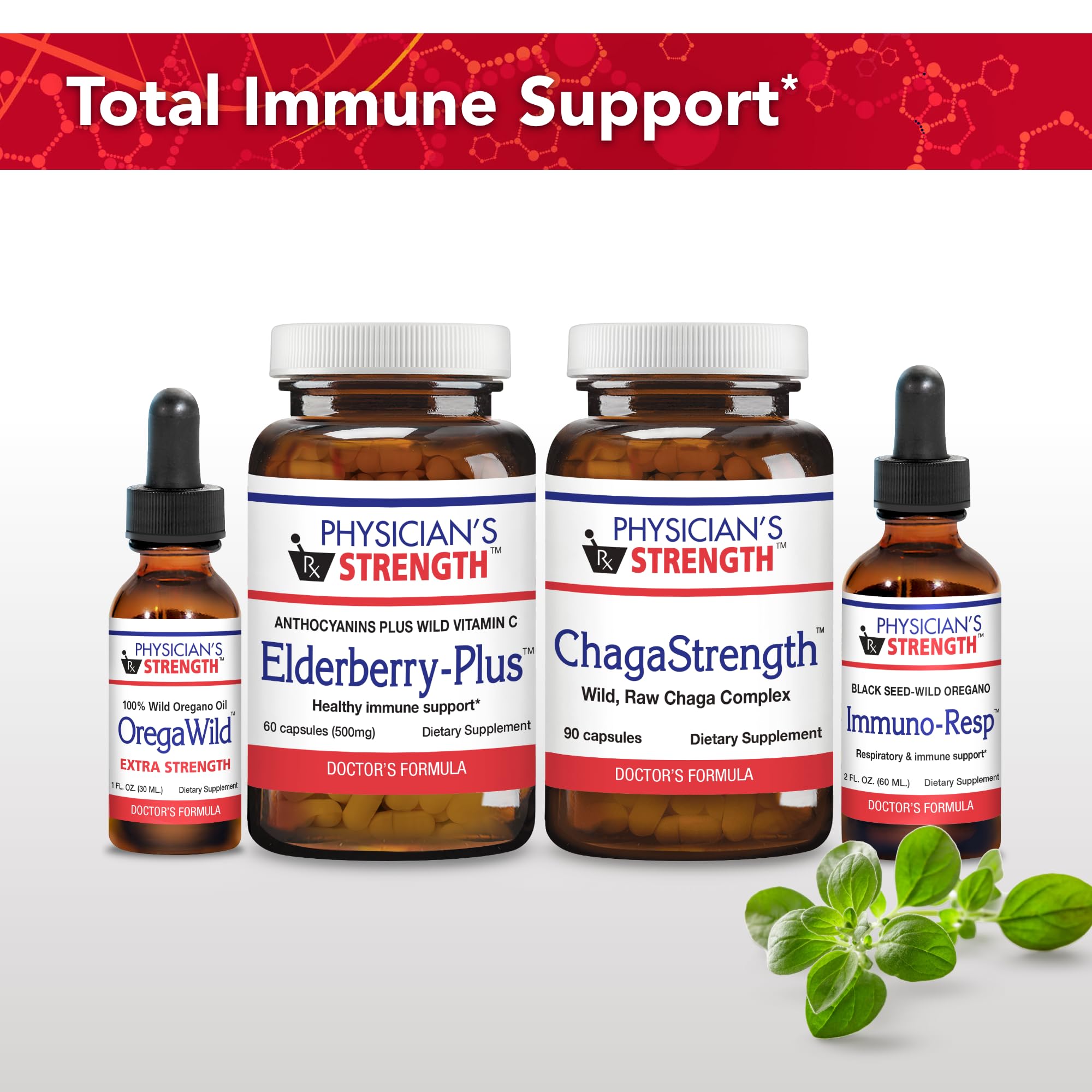 Physician's Strength Immuno-Resp: douceur du miel cru associée à l'aromatique.