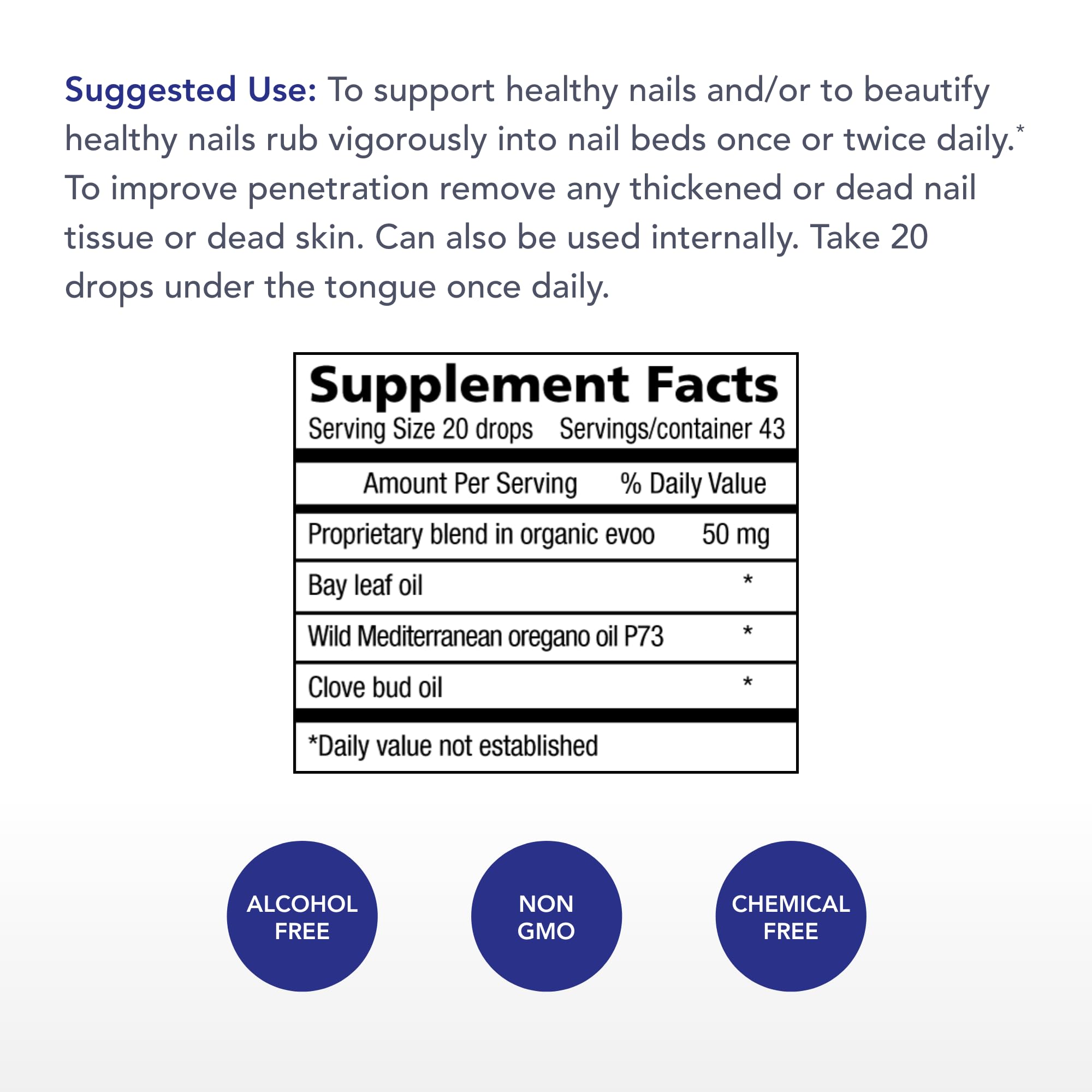 Application locale sur les ongles pour hydratation et brillance.